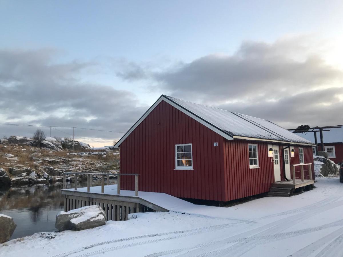 Waterfront Twin Cabin Stamsund Exteriör bild